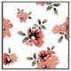 image 4 of Pink flowers (Picutre Frame) White | XL