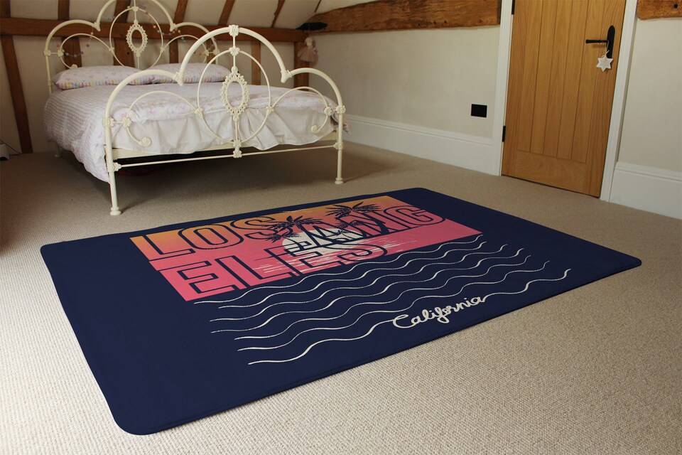 image 1 of Los Angeles Sunset Rug | Multi