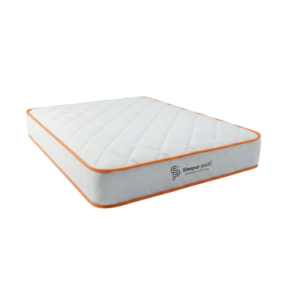 image 1 of Single Memory Infused Foam and Spring Mattress, 17cm Thick, 90 X 190cm,
