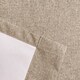 image 4 of Enhanced Living Dallas Blackout Thermal Natural Curtains with 3 inch Tape Top Header (PAIR) - 66x90 inch (168x229cm)