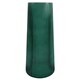 image 3 of Leaf 60cm Pink Rose Artificial Flower Display Glass Vase