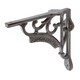 image 1 of Hammer & Tongs Ornate Iron Shelf Bracket - D150mm - Raw