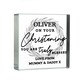 image 5 of Personalised 'Truly Blessed' Crystal Token Clear | One Size