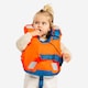 image 2 of Decathlon Baby Kids 100N life jacket LJ100N Easy Baby 10-15 kg - orange blue