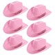 image 1 of Star Studded Cowboy Hat – Western Fancy Dress Accessory (Comes in Multiple Colours) Pink | 6