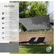 image 2 of Sun Sail Sonny, UV Protected, Water-Resistant and Anti-Tear | Grey | grey | 3 x 4 m | 1
