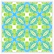 image 1 of Green optimal boho chic (Picutre Frame) White | L