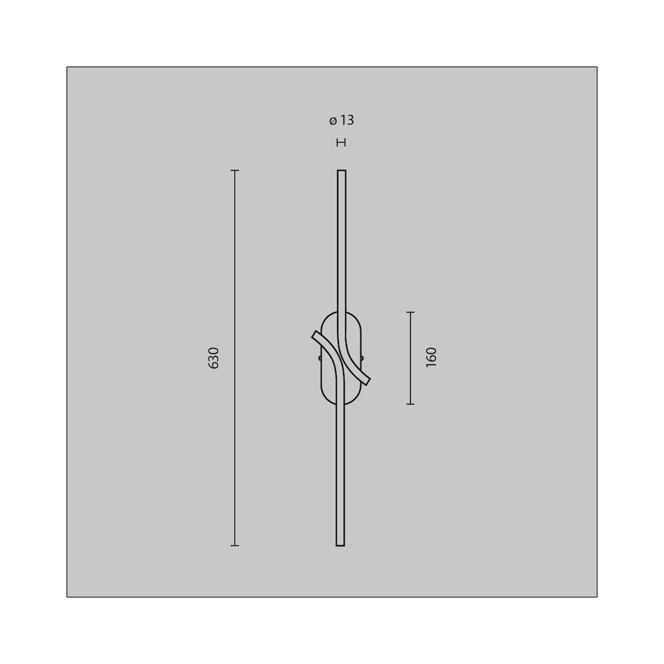 image 1 of RenAIssance Modern Integrated LED Wall Lamp Black 3000K 170lm White Shade