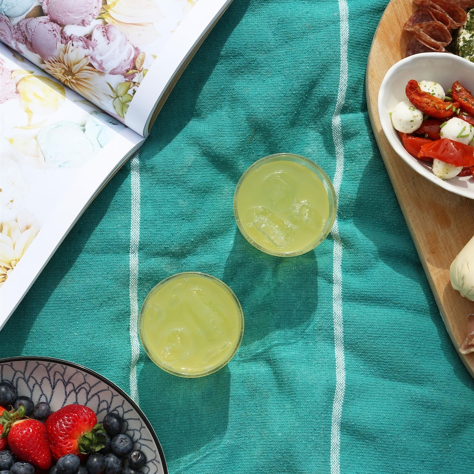 image 1 of Argon Tableware 12pc Reusable Plastic Tumblers & Highball Glasses Set | Clear | Clear