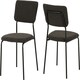 image 5 of Sheldon Round Glass Dining Set with 4 Chairs Grey | Grey Boucle