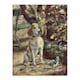 image 1 of The Artists Dog Fleche Vintage Wall Art Print Toulouse Lautrec 18x24"