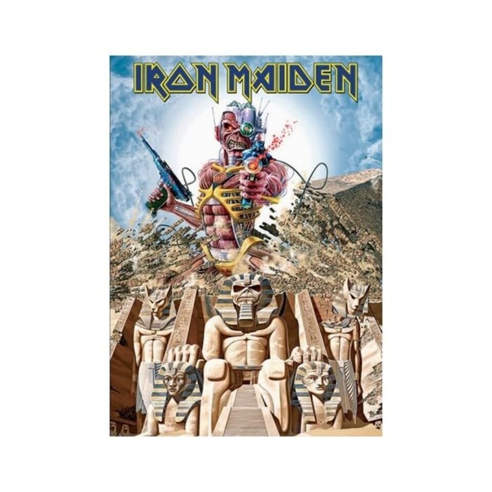 Iron Maiden Postcard: Somewhere back in time (Standard)