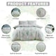 image 4 of Ophelia Floral Printed Duvet Cover Set Reversible Polycotton Beddings Multi | King