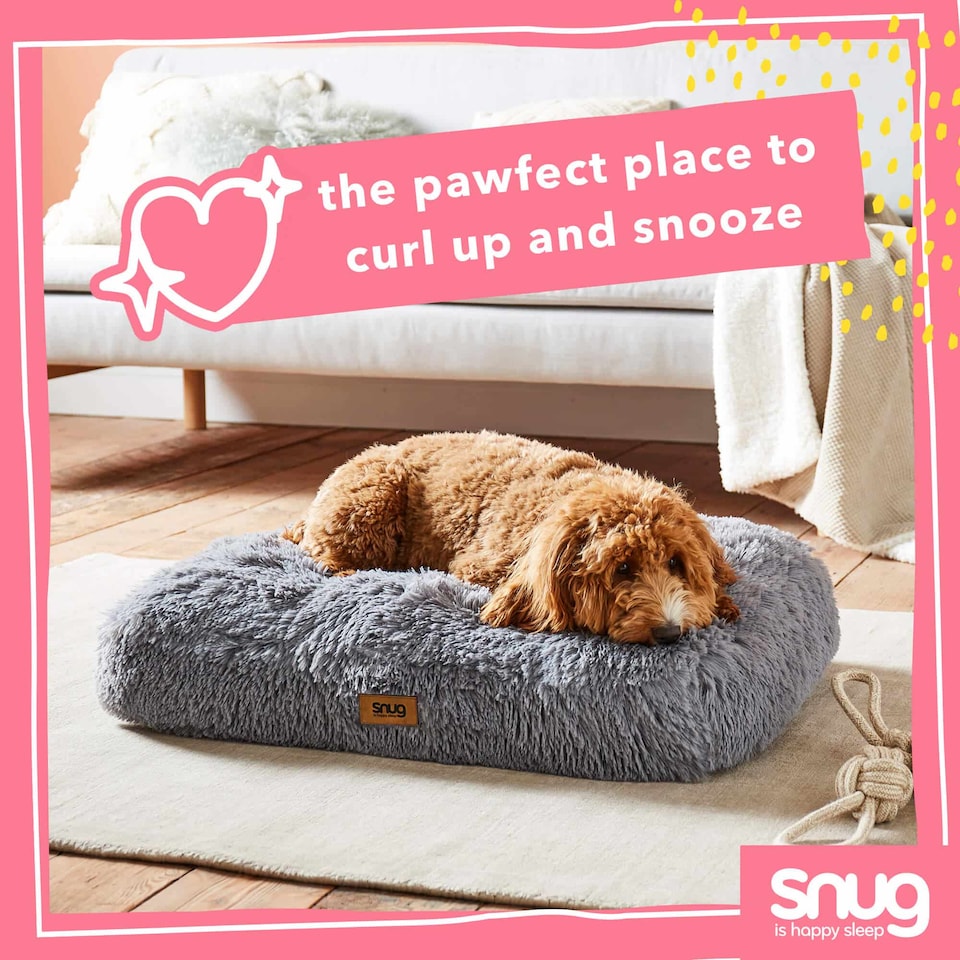 image 1 of Snug Super Fluffy Pet Bed, Spare Cover Only