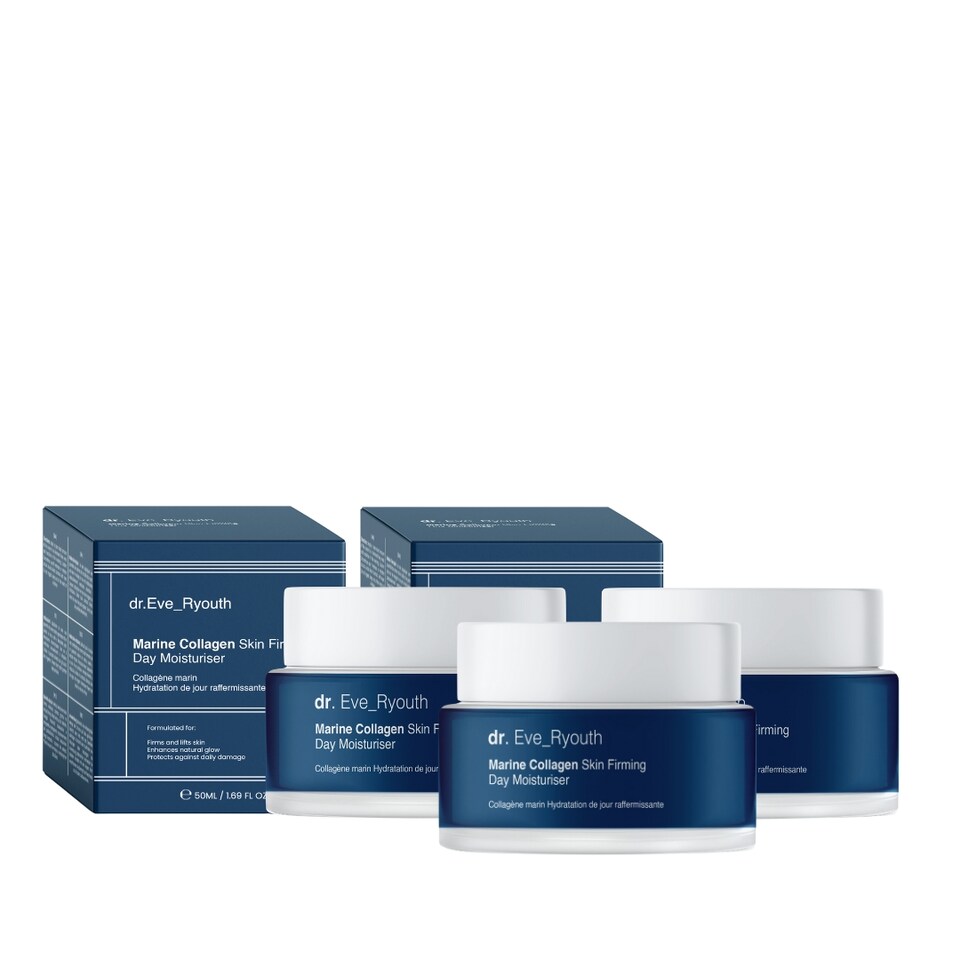 image 1 of Dr. Eve_Ryouth 3 X Marine Collagen Skin Firming Day Moisturiser 50ml