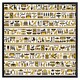 image 1 of Ancient egyptian hieroglyphs (Picture Frame) Black | L