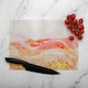 image 2 of Wheat Field Glass Chopping Board | Multi