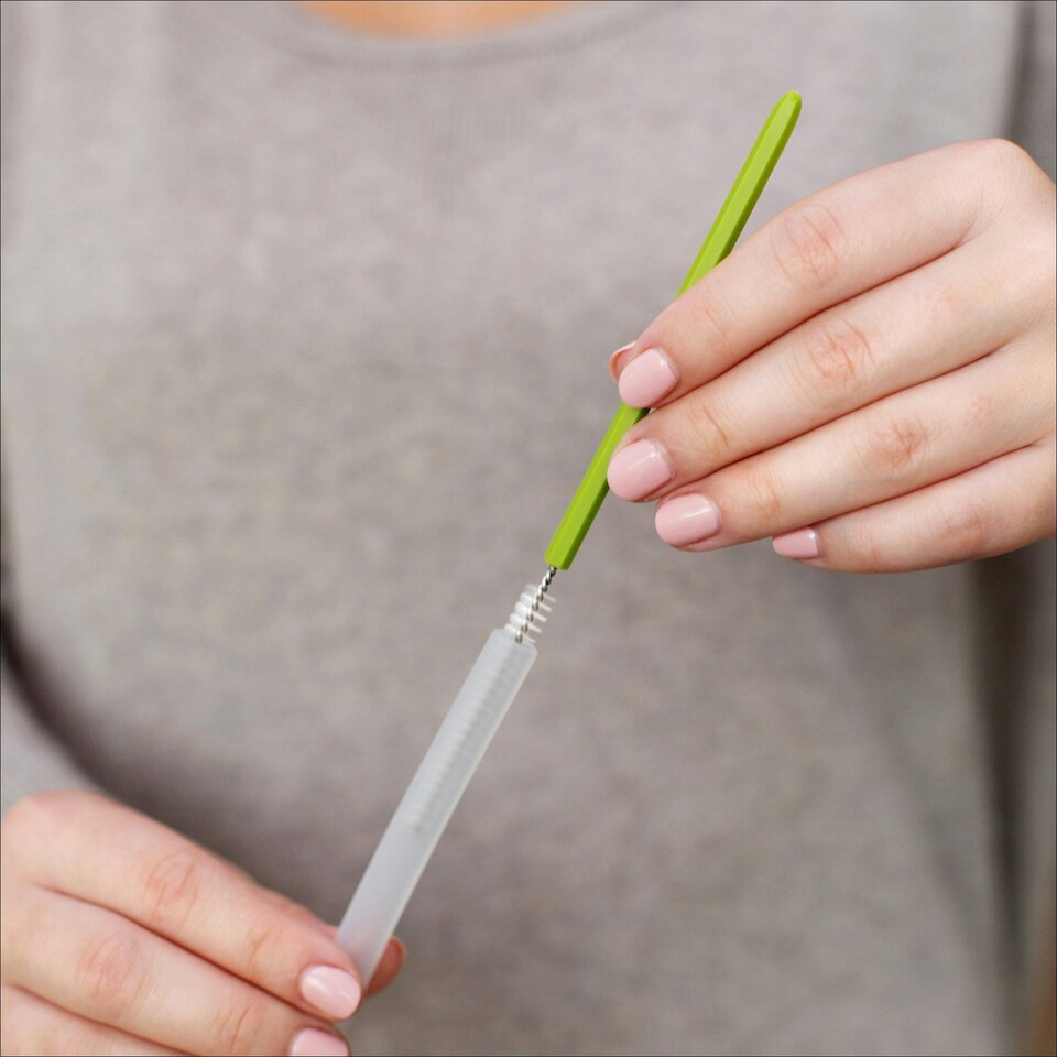 image 1 of Boon CACTI Bottle Cleaning Brush Set