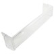 image 1 of SPARES2GO Upper Lower Door Shelf for CDA BC2763/0 BK2963FA/0 BK3163/0 BK3163FA/0 FW852/0 FW872/0 Fridge Freezer Clear