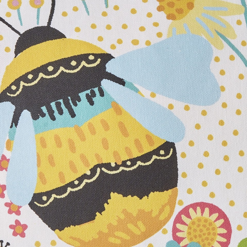 image 1 of Fusion Buzzy Bee Outdoor Cushion Cover Ochre