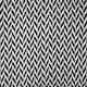 image 6 of Chevron Collection Recycled Cotton Throw in Navy (50" x 60")