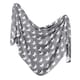image 1 of Copper Pearl Knitted Swaddle Blanket Colt