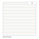 image 4 of Pack of 5 Rhino 200 x 127mm 150 Leaf 8mm Lined Shorthand NotePads