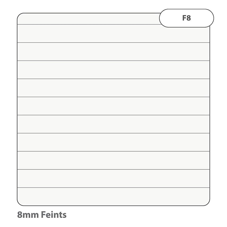 image 1 of Pack of 5 Rhino 200 x 127mm 150 Leaf 8mm Lined Shorthand NotePads