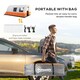image 6 of Outsunny Camping Tent, 3000mm Waterproof Family Tent for 5-6 Man, Orange