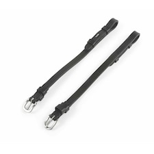 Velociti Horse Bridle Cheeks - Black - Full