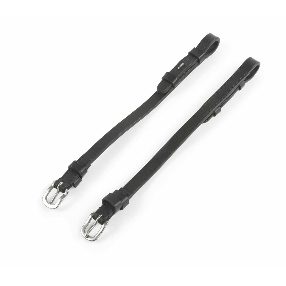 Velociti Horse Bridle Cheeks - Black - Full