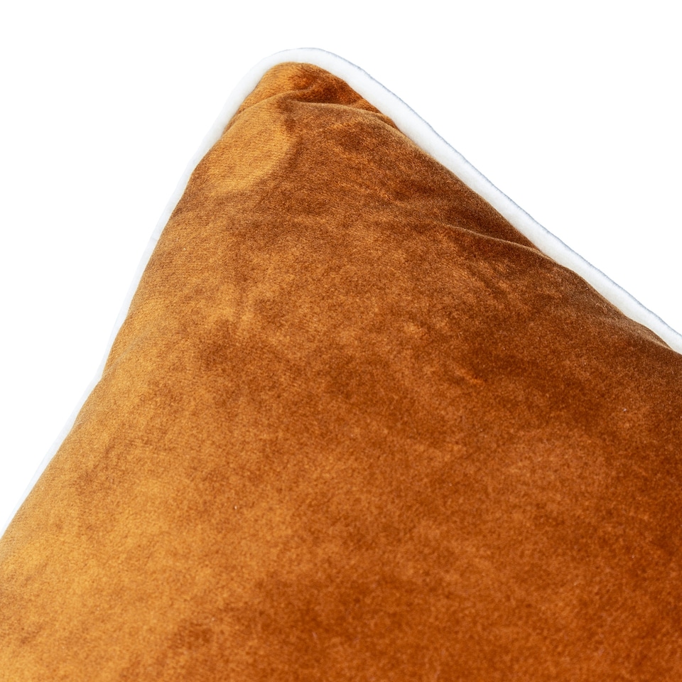 image 1 of Furn Meridian Velvet Polyester Filled Cushion Grey | 45 cm x 45 cm