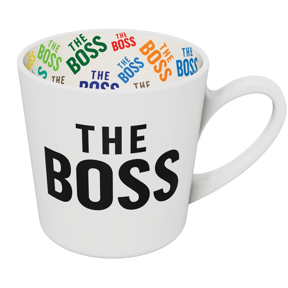 Global Journey Gifts Novelty Coffee Mug - The Boss | Size: 400ml