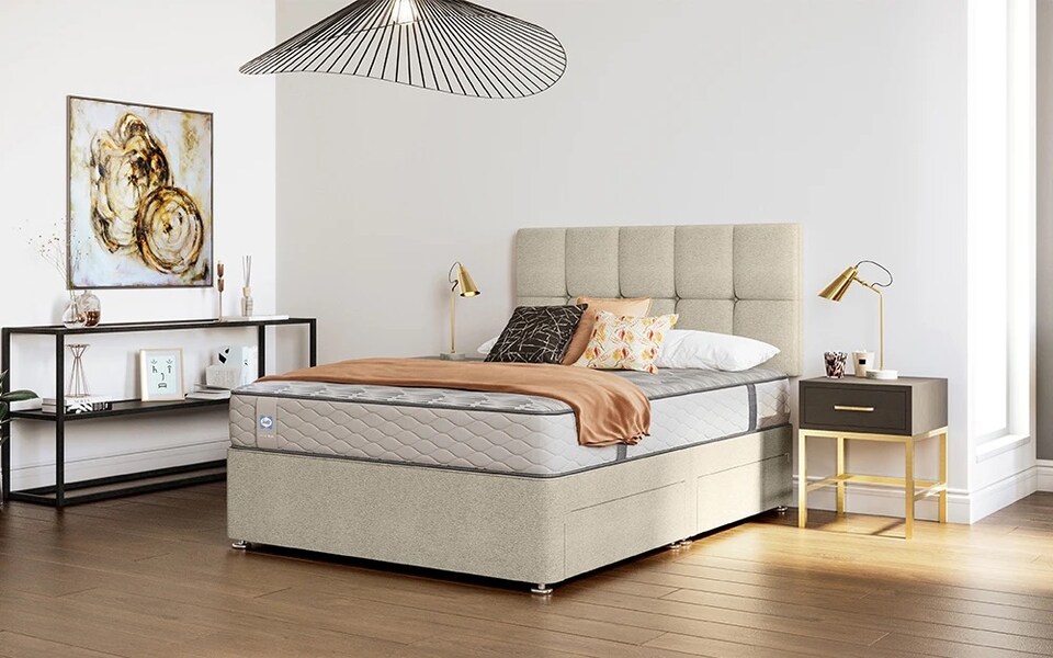 image 1 of Sealy Eaglesfield Memory Ortho Plus Mattress Double | White | Double | 1