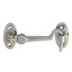 image 1 of Golden Grace Cabin Hook & Eye Silent in Polished Chrome Finish, Door Gate French Window Closet Accessory - 100mm