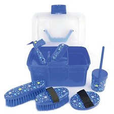 Lincoln Star Pattern Grooming Kit - Navy - One Size