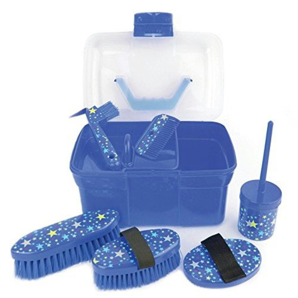 Lincoln Star Pattern Grooming Kit - Navy - One Size