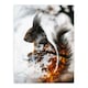 image 3 of Squirrel Autumn Photo Woodland Animal Living Room Black Framed Wall Art Print A4