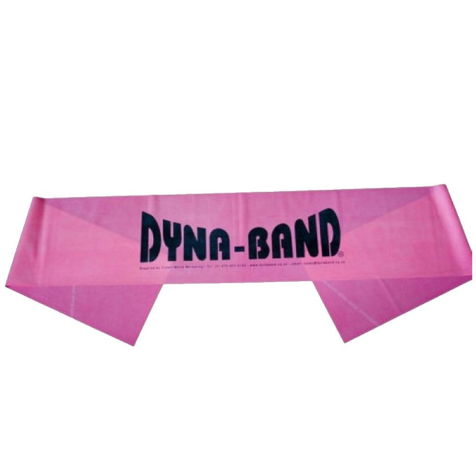 Dyna-Band Resistance Band - Pink/Black - Light