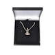 image 2 of Tottenham Hotspur FC Stainless Steel Crest Necklace & Pendant - Silver - One Size