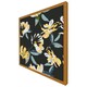 image 4 of Yellow flowers on green (Picutre Frame) Grey | XL