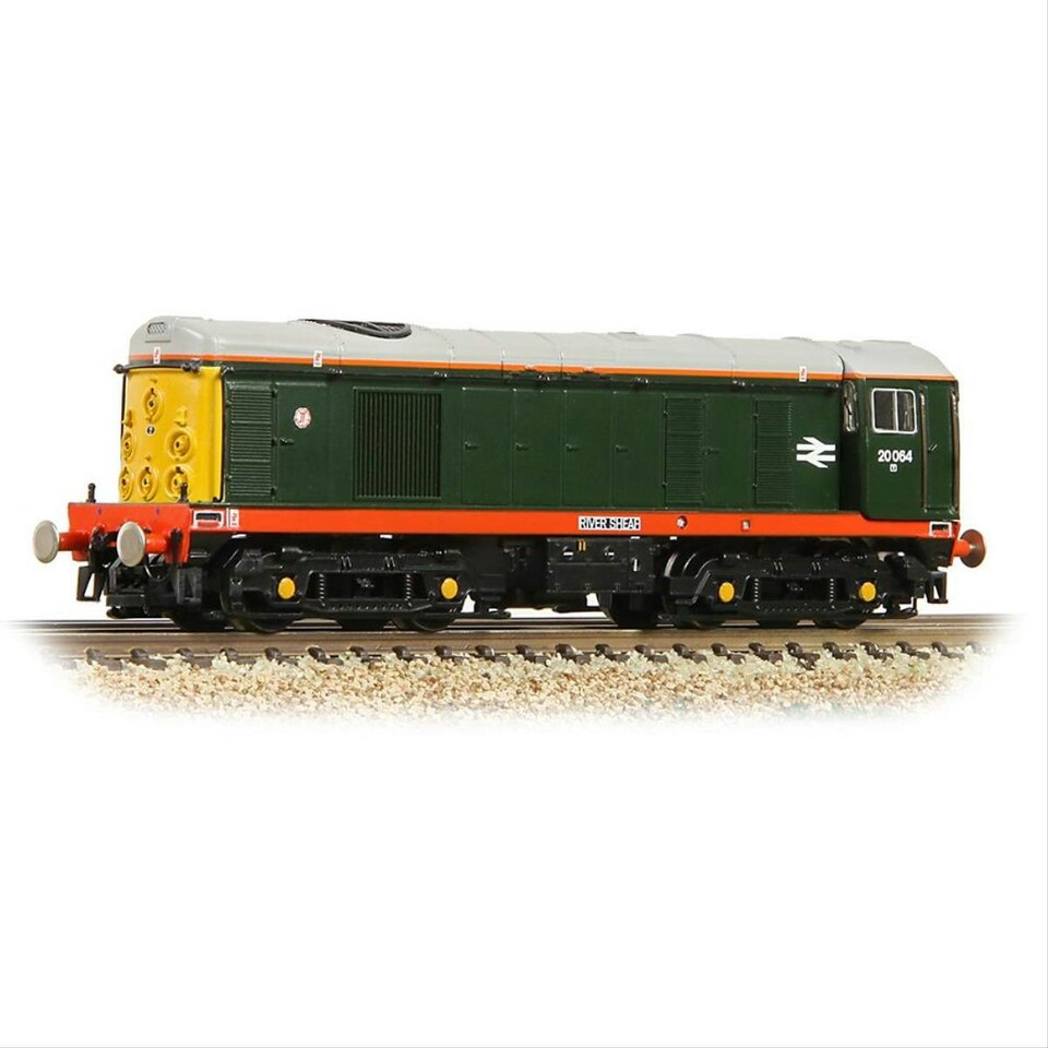 image 1 of Graham Farish Class 20 064 'River Sheaf' BR Green w/Red Solebar