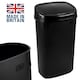 image 2 of Dihl 50L Sensor Bin Black / Black Black | 50