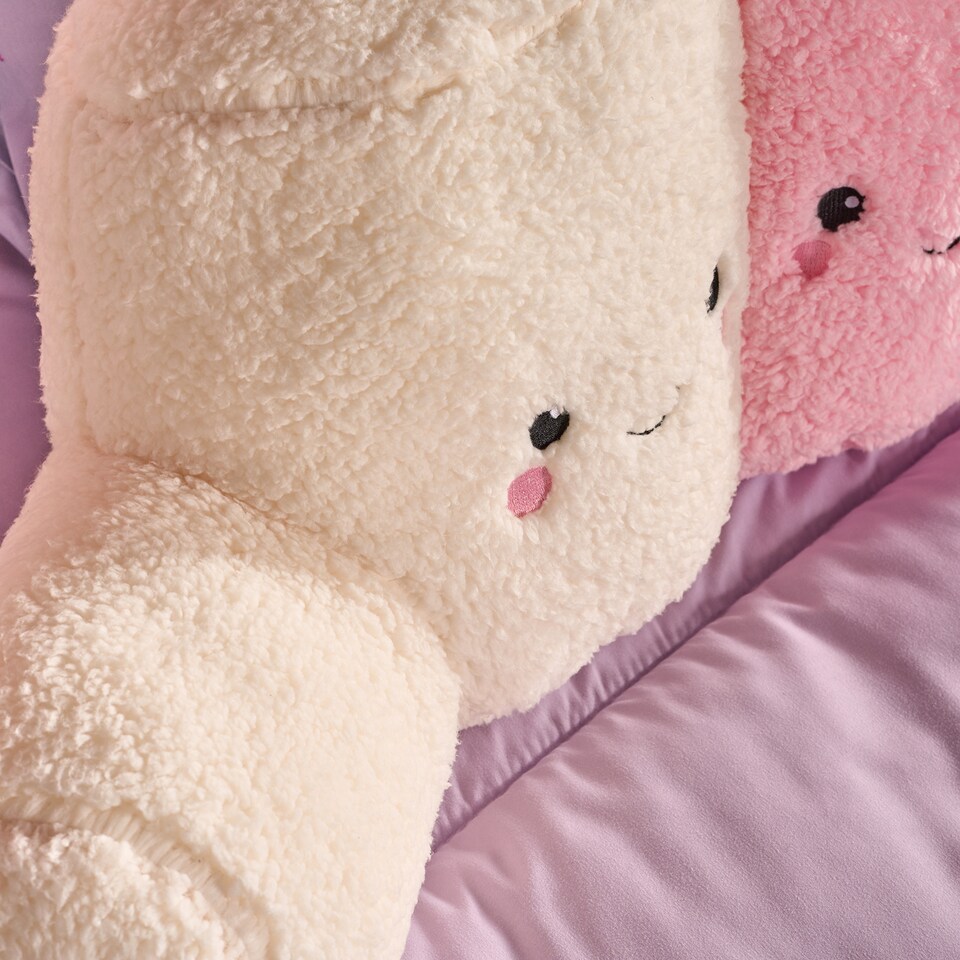 image 1 of OHS Cotton & Candy Marshmallow Cuddle Cushion Kids Novelty Reading Pillow