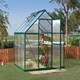 image 2 of Greenhouse Mythos 6 x 6 - Polycarbonate - L186 x W185 x H208 cm - Green