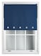 image 2 of Cut to Size Blackout Roller Blind with Square Eyelets | Custom Fit Window Blind by Furnished