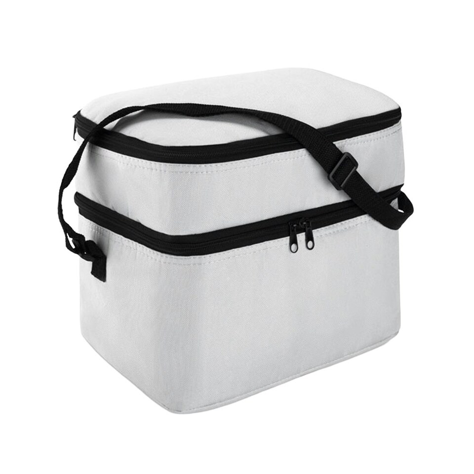 image 1 of MidOcean Casey Cooler Bag - White - 25cm x 30cm x 20cm 25cm x 30cm x 20cm