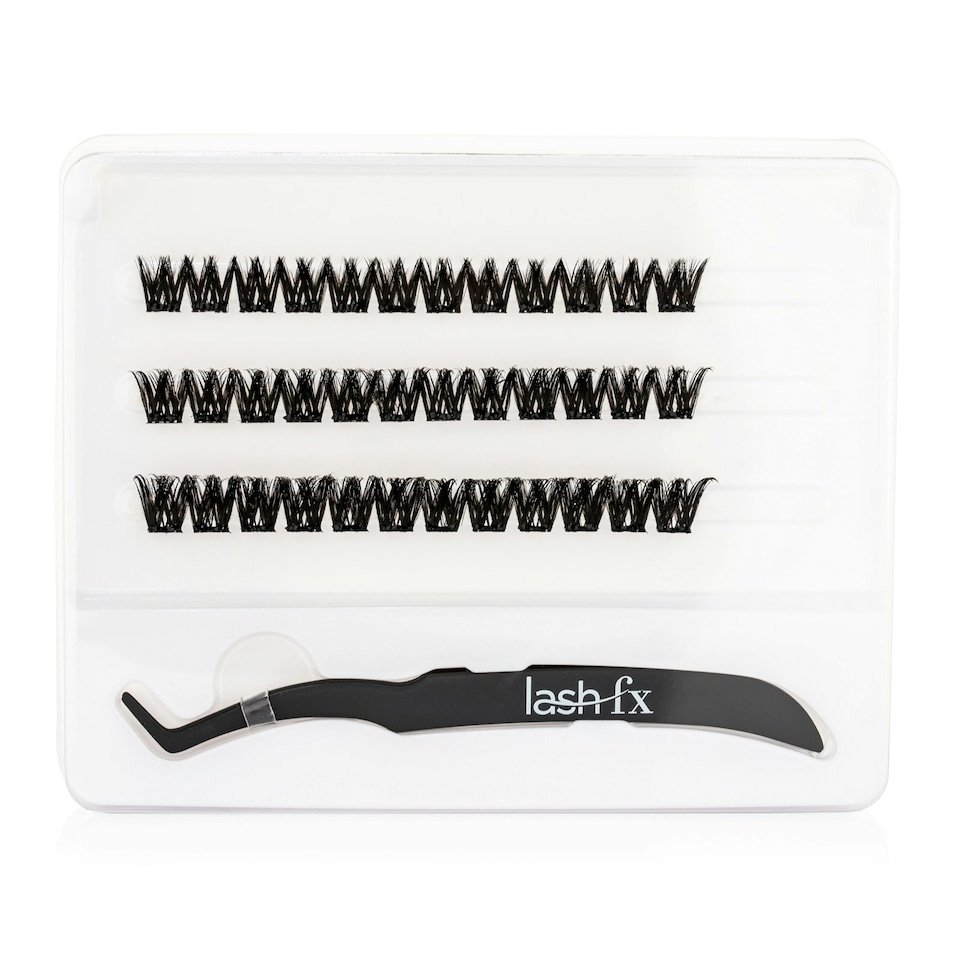 image 1 of Lash FX Press & Go Pre-Glued Cluster Lashes - Palma: Bold and dramatic