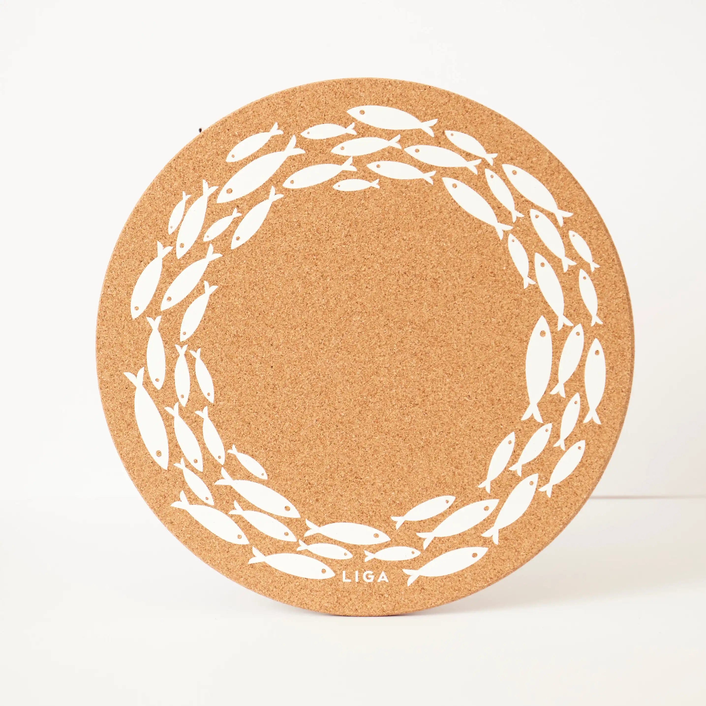 LIGA Shoal Placemats Set of 4 in White