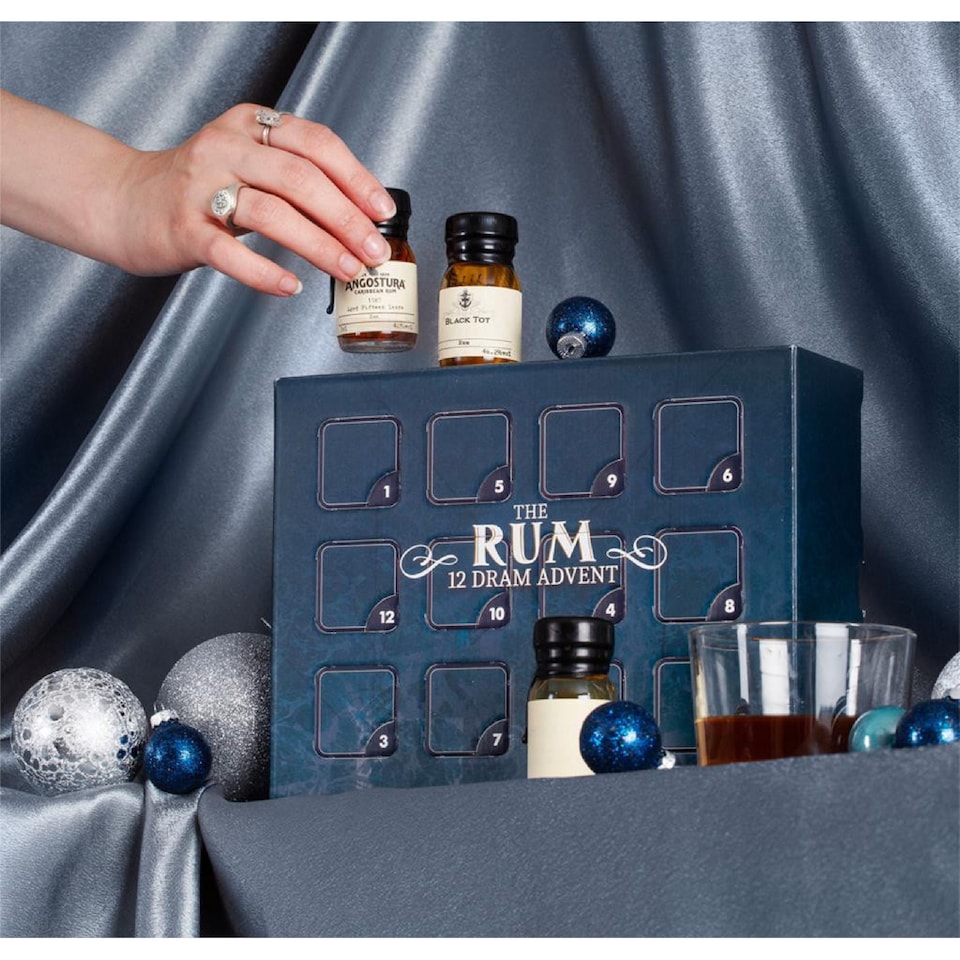 image 1 of Premium Rum - 12 Day Advent Calendar | Multi | Clear | Premium Rum - 12 Day - Advent Calendar 3cl x 12 | 1